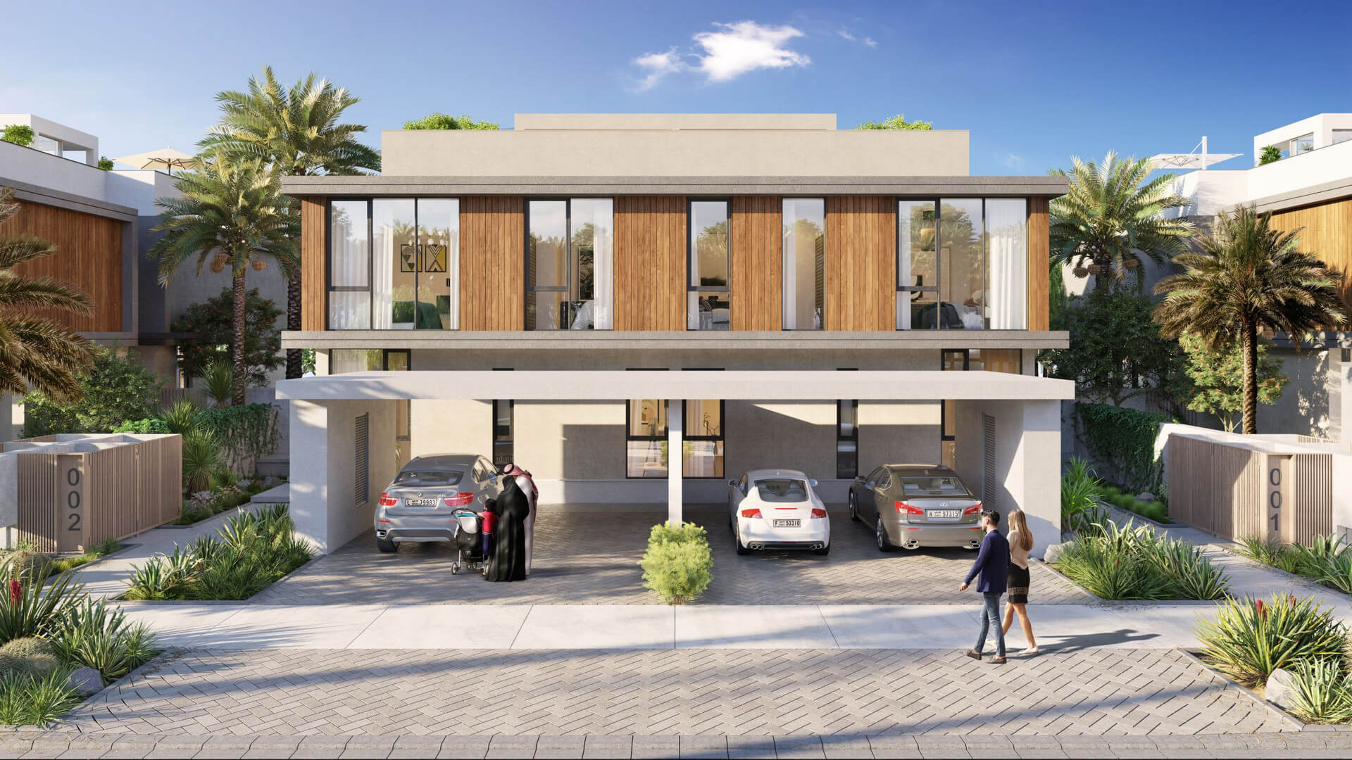 Villa zum Verkauf in Dubai, VAE, 4 Schlafzimmer, 211 m², Nr. 25128 – Foto 3