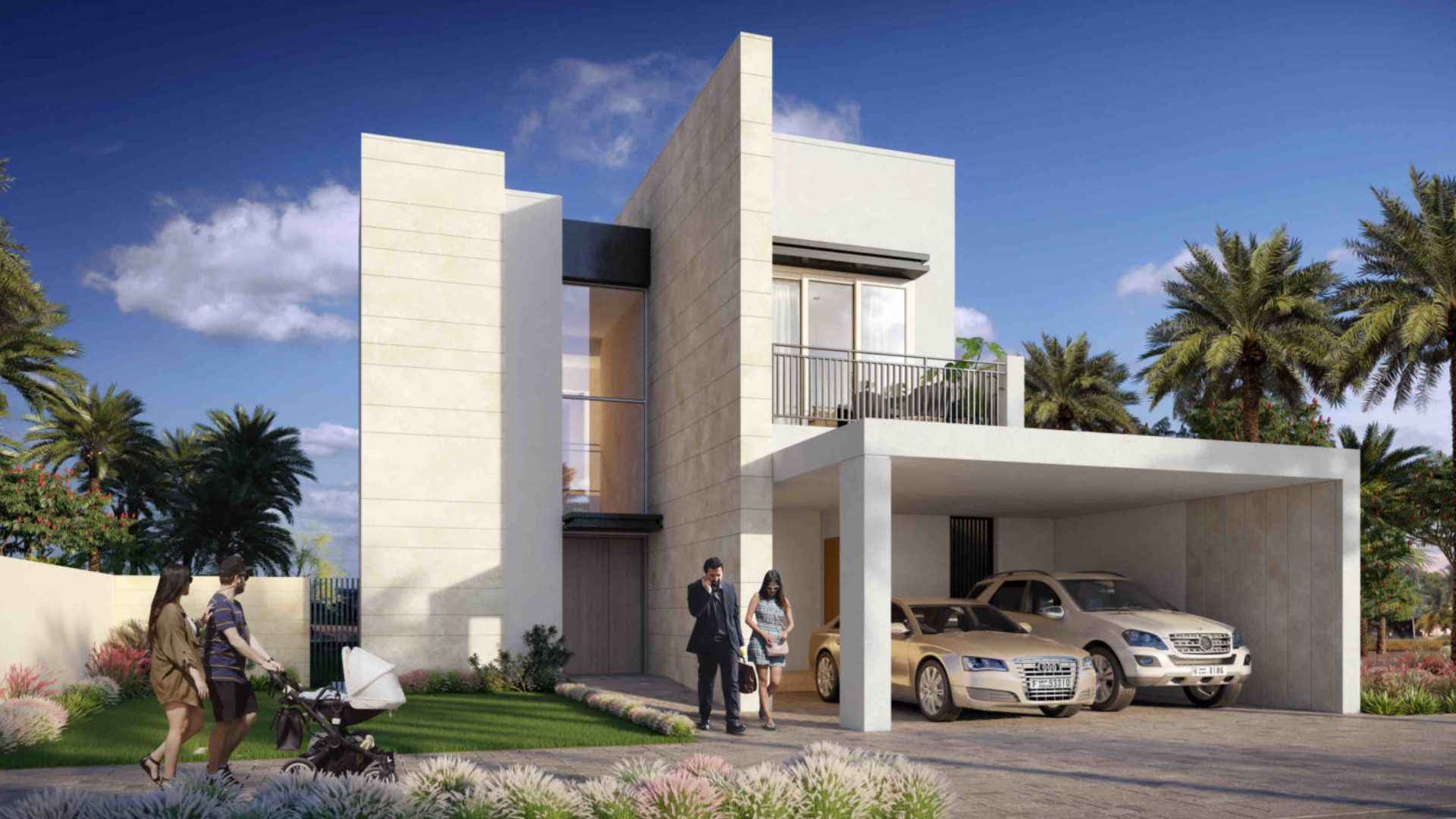 Villa zum Verkauf in Dubai, VAE, 4 Schlafzimmer, 275 m², Nr. 25421 – Foto 1