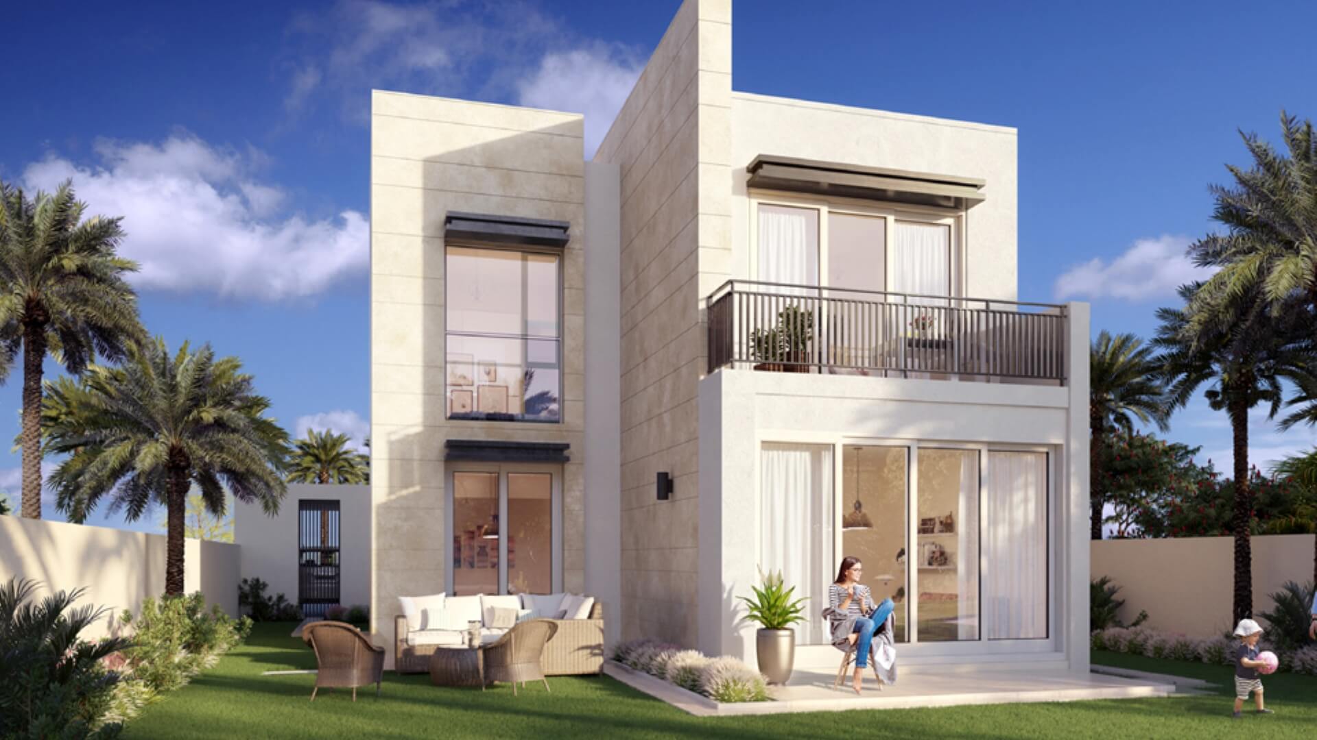 Villa zum Verkauf in Dubai, VAE, 4 Schlafzimmer, 275 m², Nr. 25419 – Foto 1