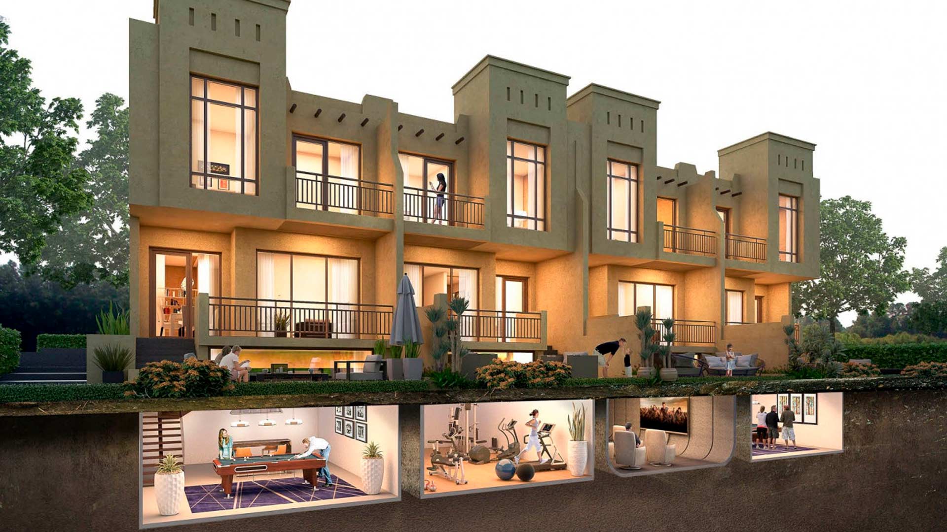 Villa zum Verkauf in Dubai, VAE, 3 Schlafzimmer, 213 m², Nr. 25818 – Foto 3