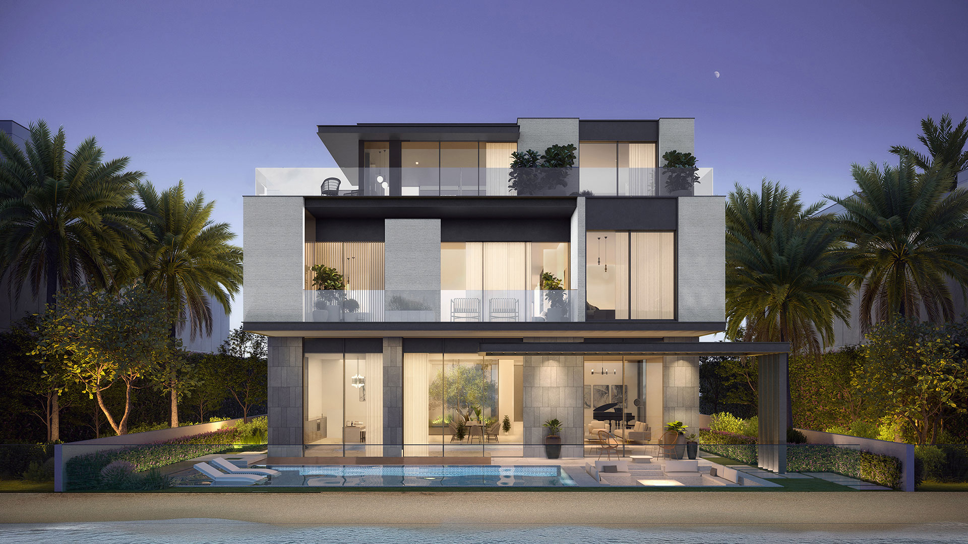 Villa zum Verkauf in Dubai, VAE, 4 Schlafzimmer, 729 m², Nr. 27853 – Foto 1