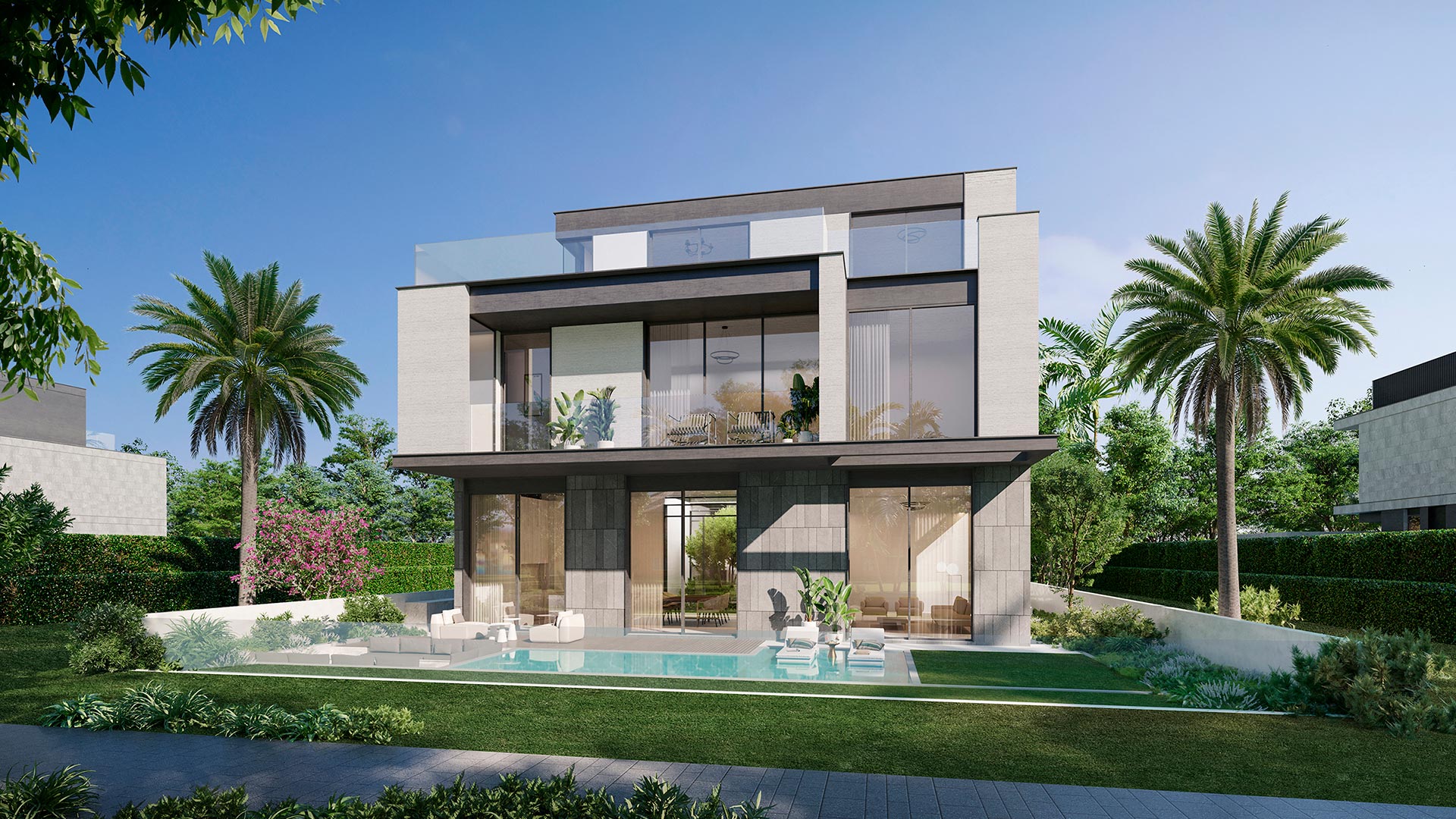 Villa zum Verkauf in Dubai, VAE, 4 Schlafzimmer, 729 m², Nr. 27855 – Foto 1