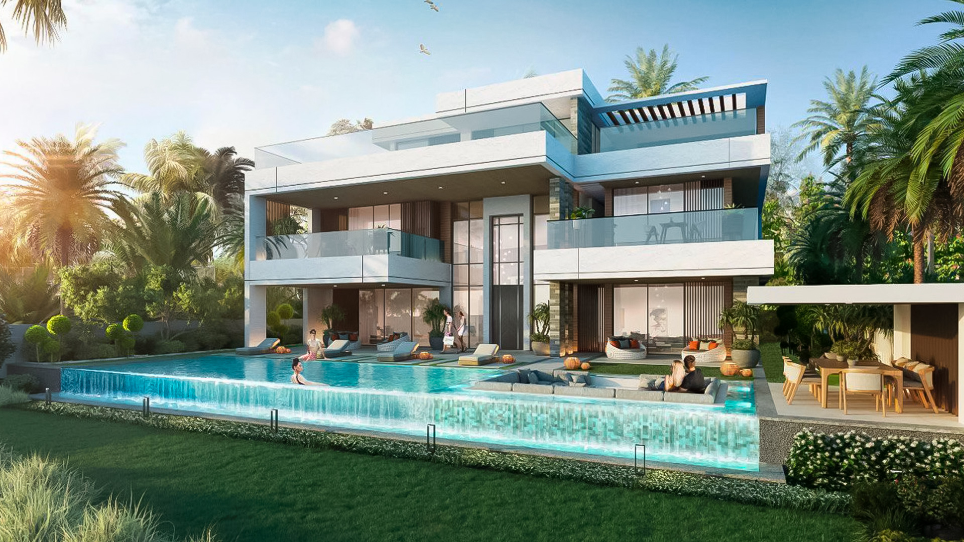 Villa zum Verkauf in Dubai, VAE, 7 Schlafzimmer, 1638 m², Nr. 27884 – Foto 4