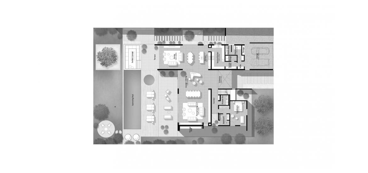 Floor plan «FAIRWAY VISTAS 6BR 769SQM», 6 bedrooms, in FAIRWAY VISTAS