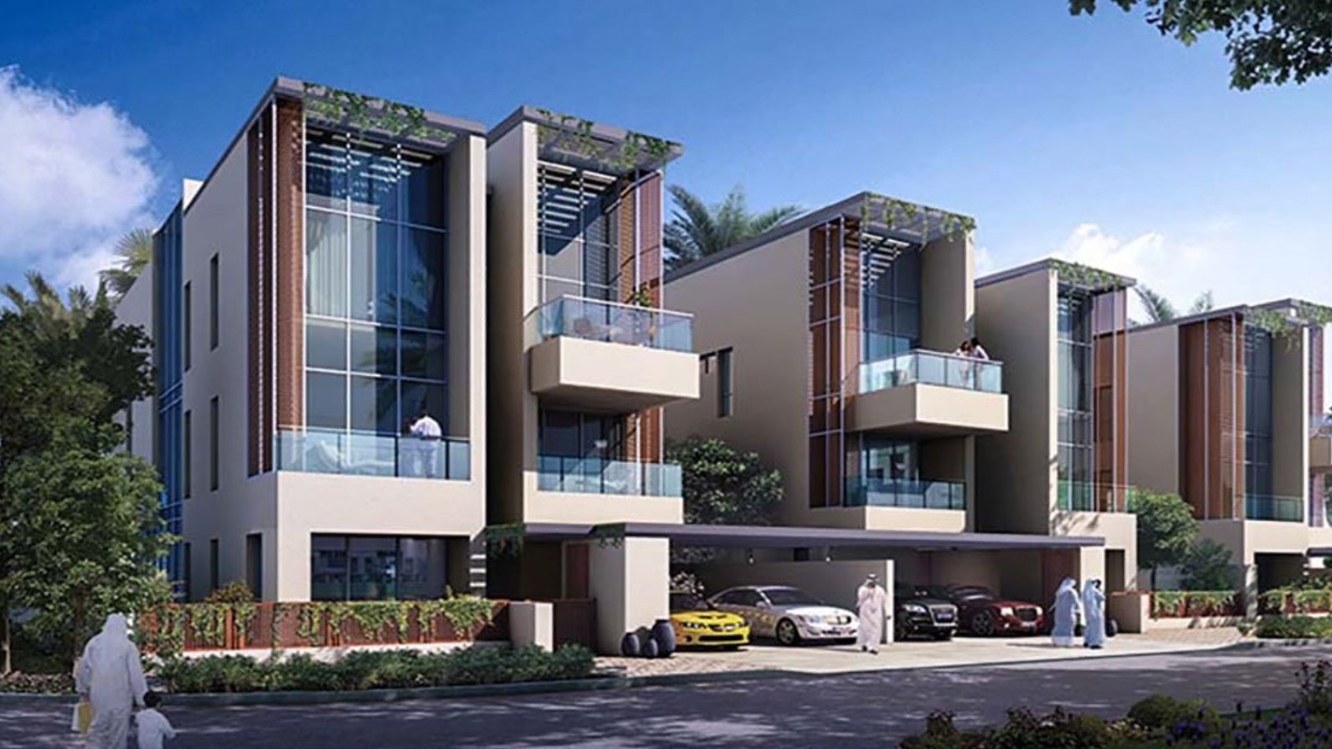 Villa à AMALFI VILLAS, Jumeirah Bay Island, Dubai, EAU, 3 chambres, 372 m² № 25190 - 2