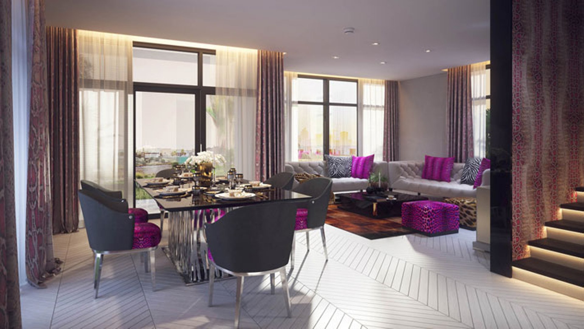 Villa à JUST CAVALLI VILLAS, Akoya, Dubai, EAU, 3 chambres, 170 m² № 25216 - 1