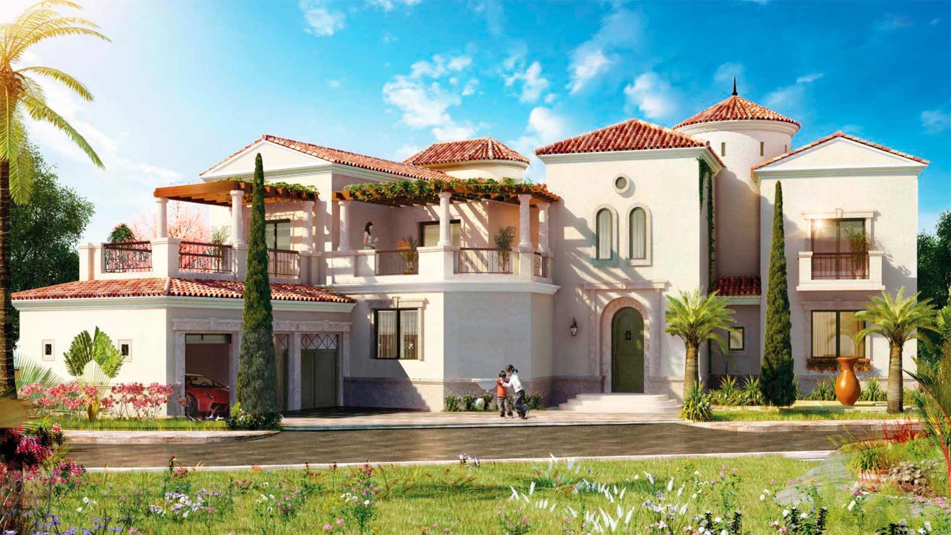 Villa à ROYAL GOLF VILLAS, Jumeirah Golf Estates, Dubai, EAU, 6 chambres, 1057 m² № 25794 - 3