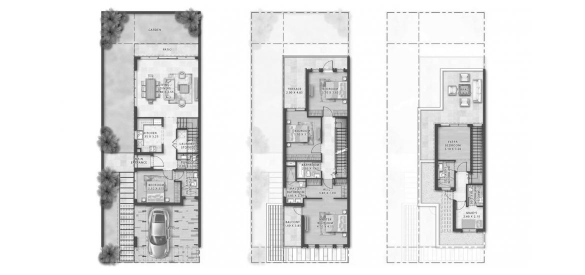 Plan d'étage de l'appartement «312sqm», 5 chambres à PORTOFINO