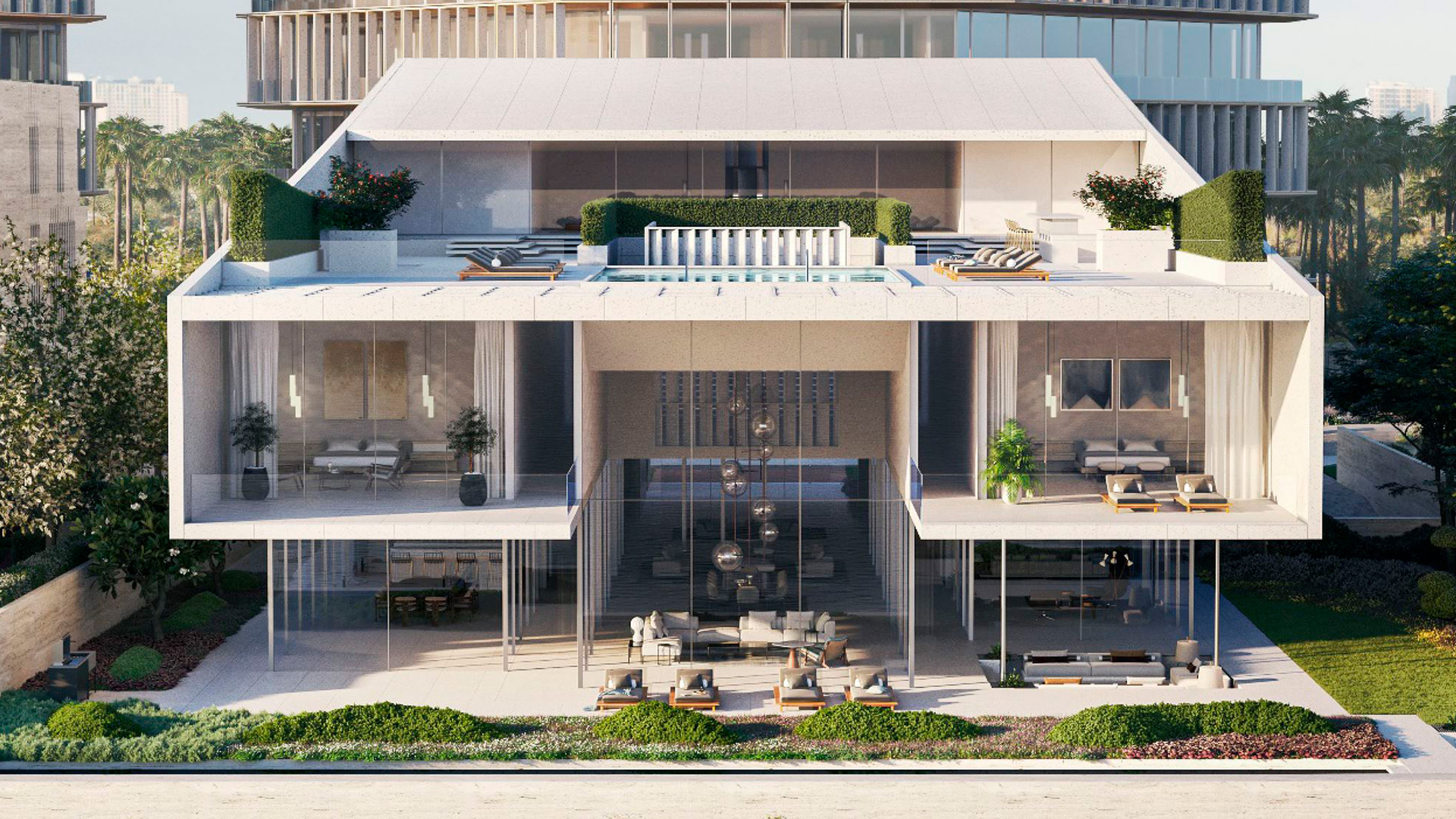 Villa à THE RITZ-CARLTON RESIDENCE, Creekside, Dubai, EAU, 8 chambres, 3932 m² № 27743