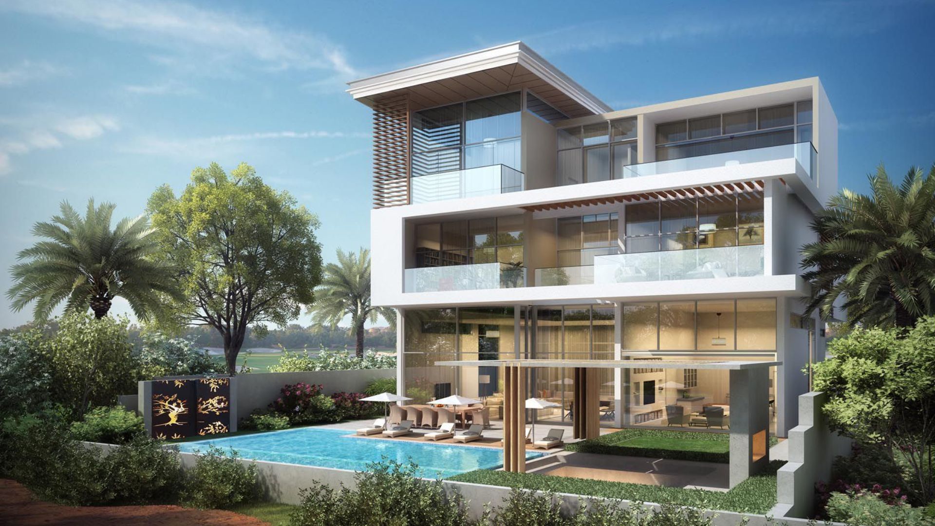 Villa in Jumeirah Golf Estates, Dubai, UAE, 6 bedrooms, 1117 sq.m. No. 25153 - 1