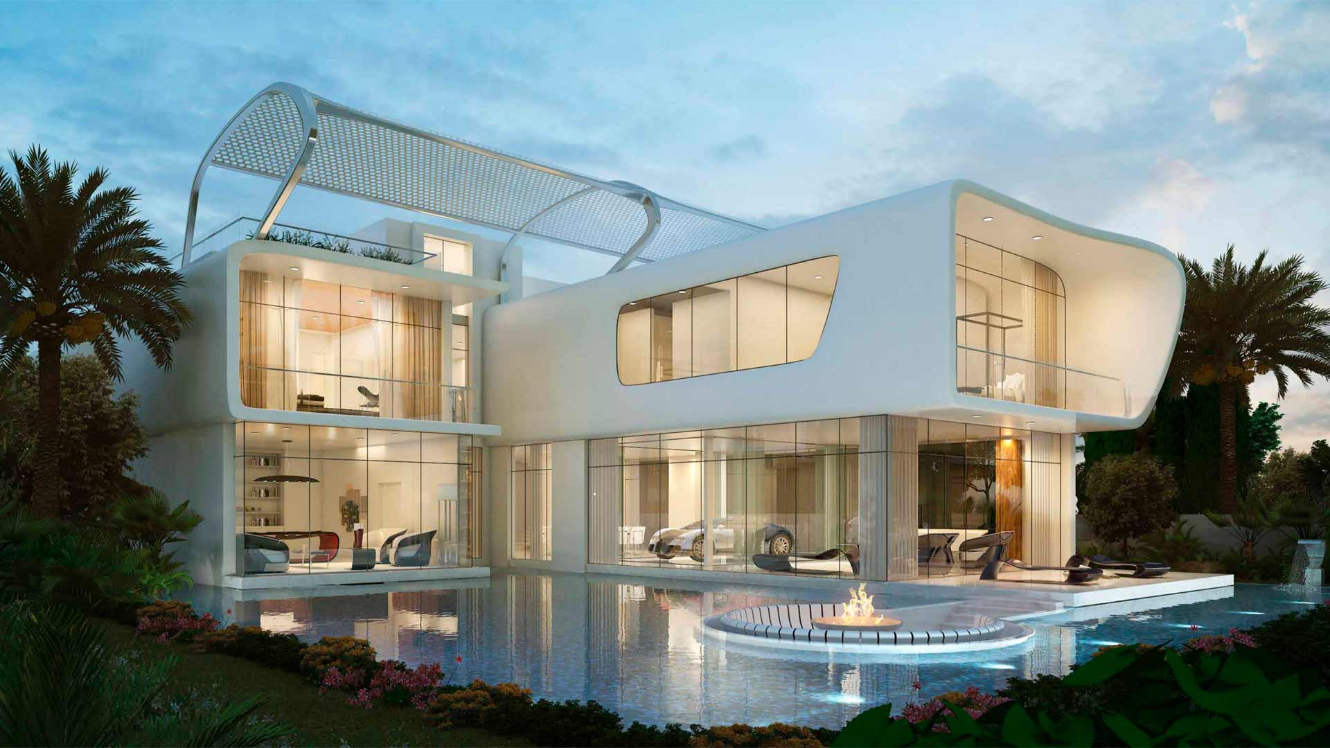 Villa for sale in DAMAC Hills, Dubai, UAE 7 bedrooms, 1207 sq.m. No. 25790 - photo 2