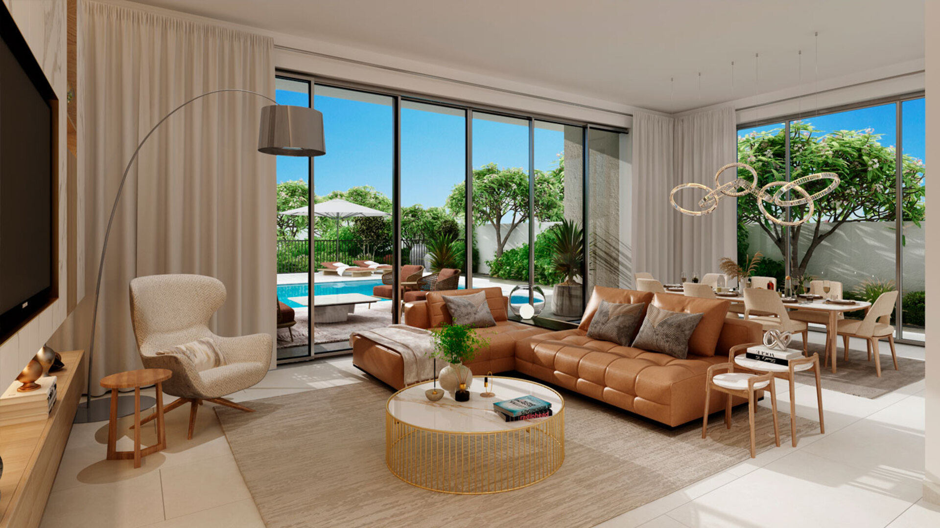 Villa in Sheikh Zayed Road, Dubai, UAE, 4 bedrooms, 394 sq.m. No. 26240 - 1