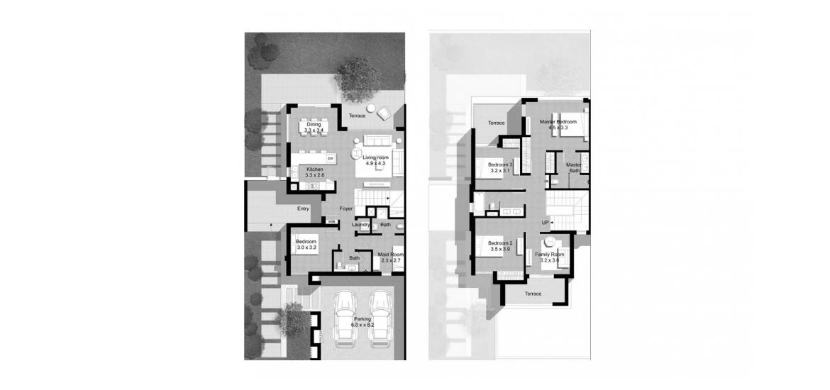 Floor plan «A», 5 bedrooms, in MAPLE III