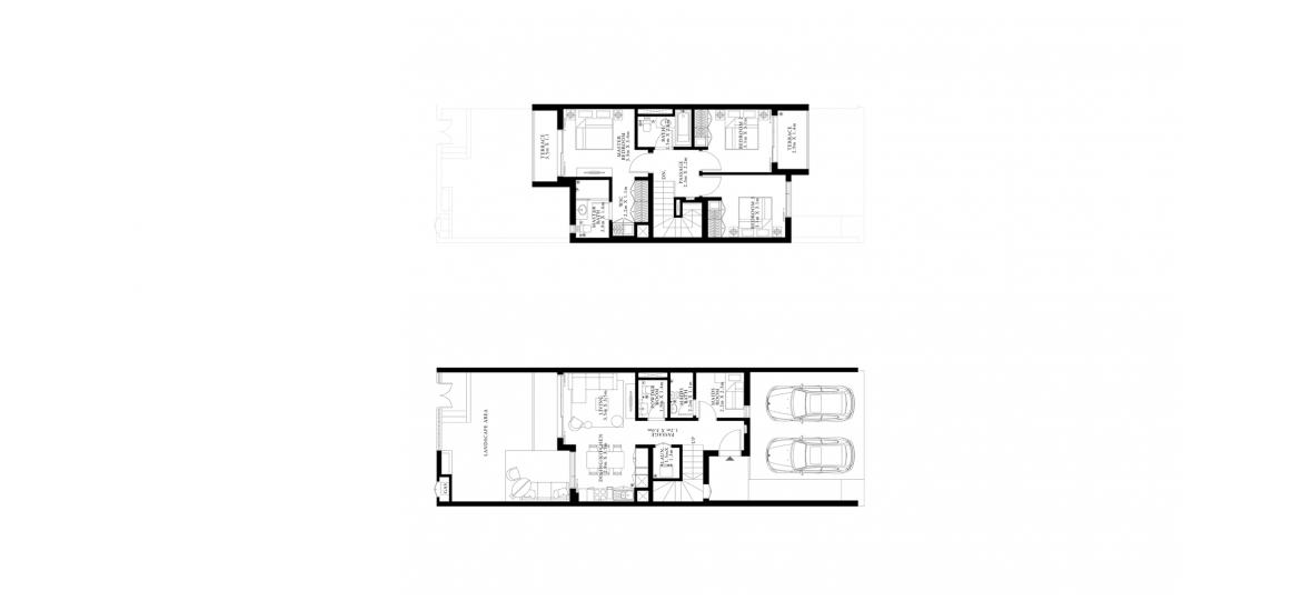 Floor plan «SPRING 3BR 180SQM», 3 bedrooms, in SPRING