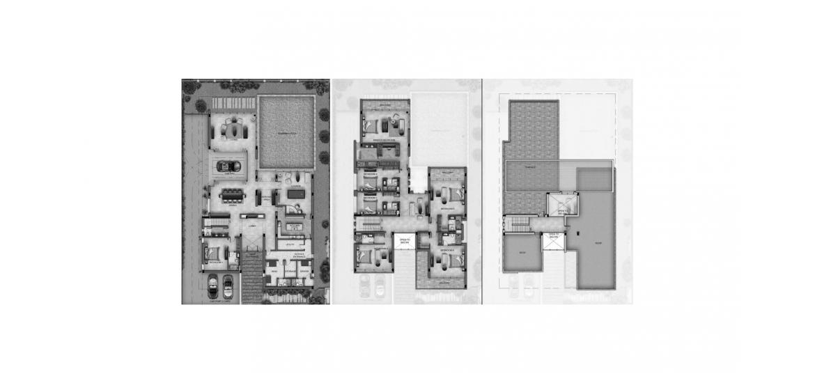 Apartment floor plan «A», 7 bedrooms in ETTORE 971 VILLAS