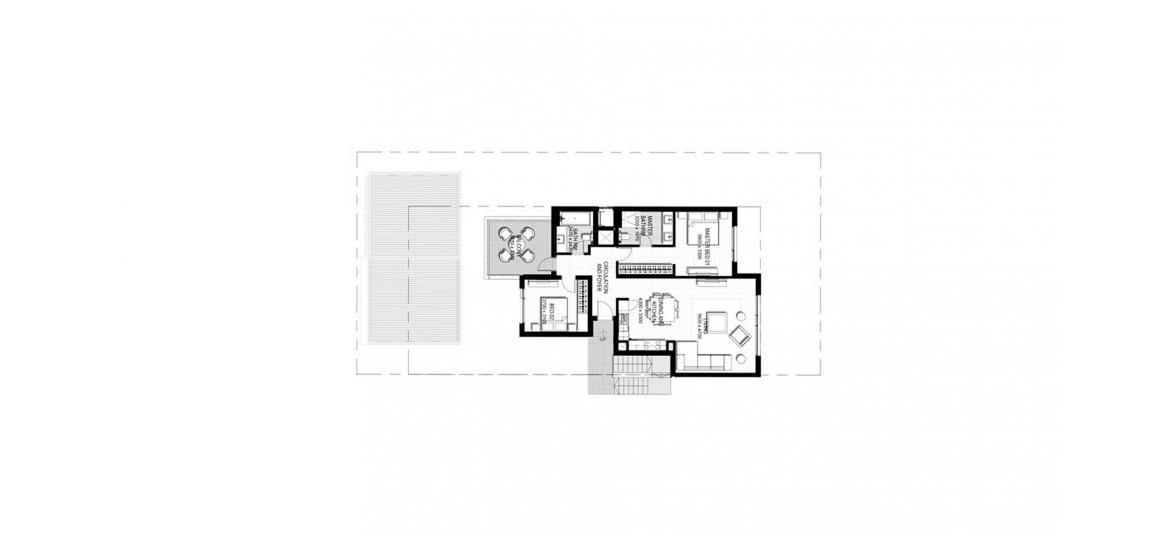 Floor plan «112SQM», 2 bedrooms, in URBANA III