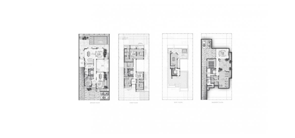 Floor plan «1051SQM», 6 bedrooms, in CAVALLI ESTATES