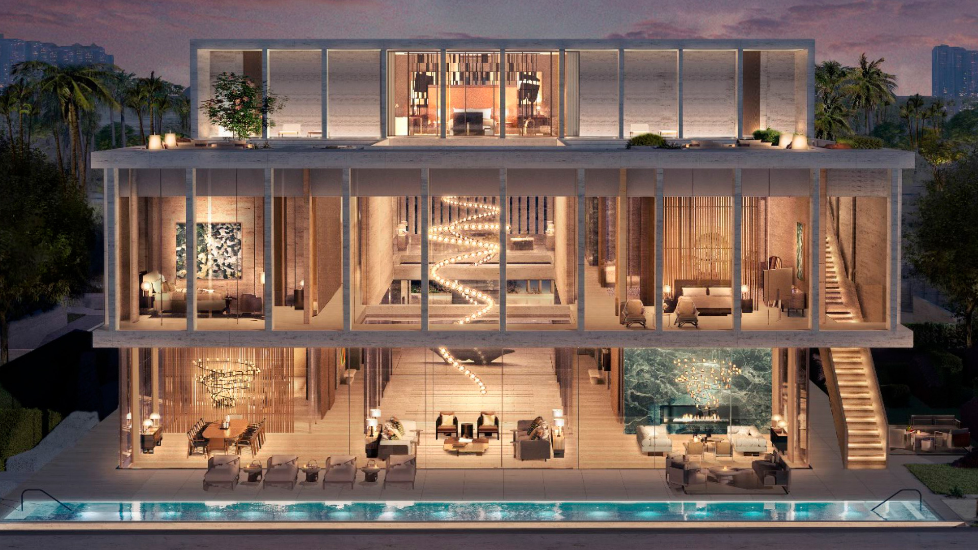 Villa for sale in Creekside, Dubai, UAE 8 bedrooms, 3942 sq.m. No. 27741 - photo 2