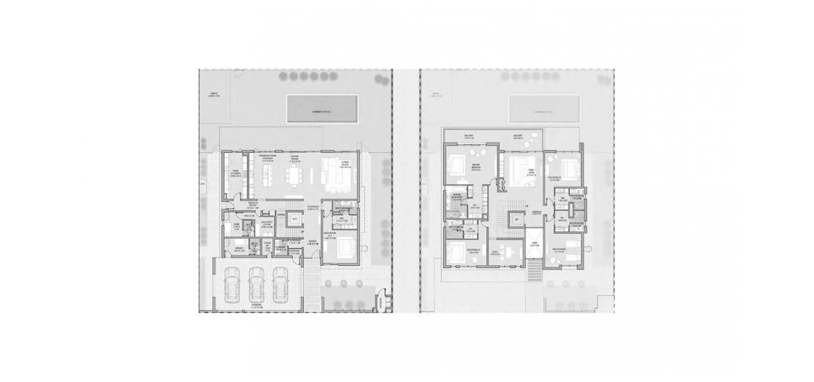 Apartment floor plan «VILLA TYPE A 5BR», 5 bedrooms in OPAL GARDENS